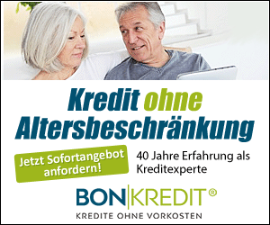 Kredit für jedes Alter von Bon-Kredit