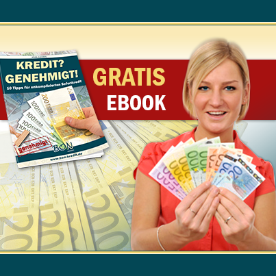 Kostenloses Ebook: „Kredit? Genehmigt!“